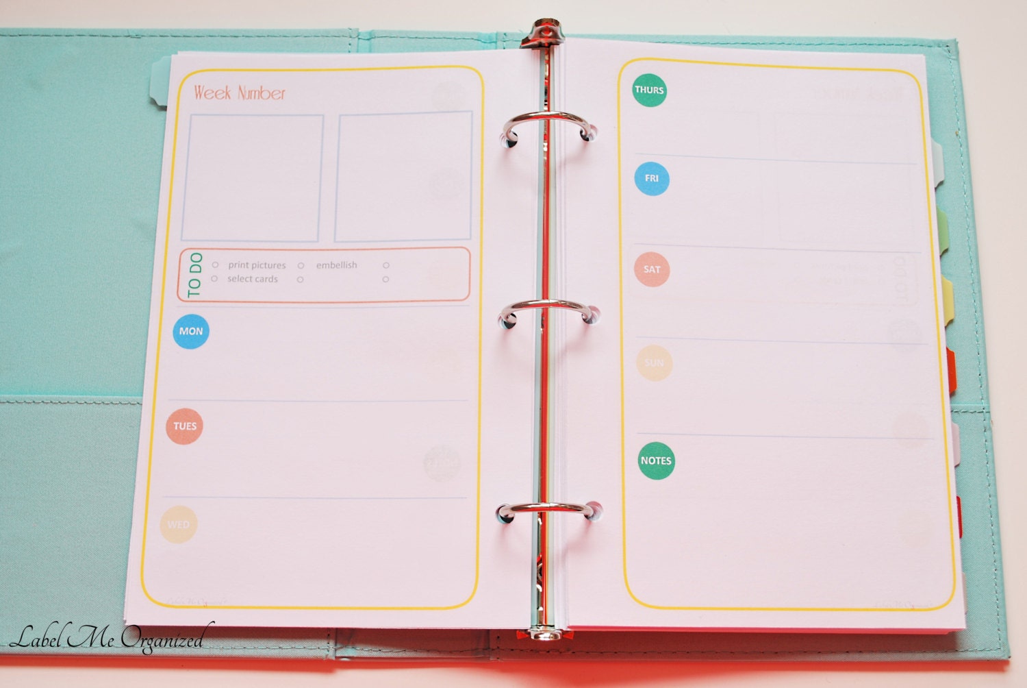 Pocket Scrapbooking Planner A5 Sized Etsy