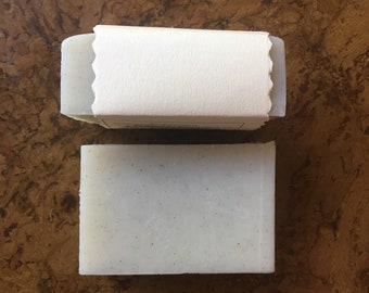 FACIAL SOAP BAR - Unscented with nettle and aloe, vegan, for oily or dry sensitive skin, all natural, facial soap bar, organic