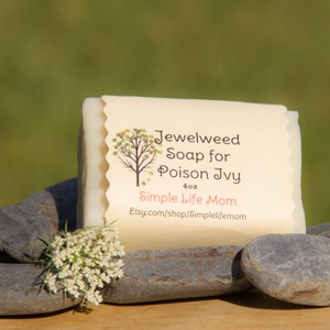 Old Fashioned Lye Soap with Jewel Weed (for Poison Ivy)