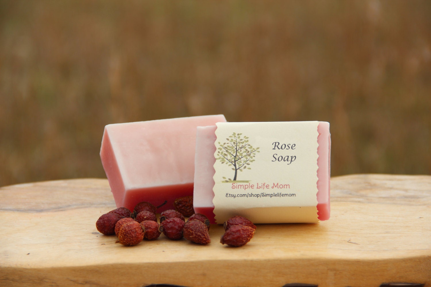 ROSE SOAP 100 All Natural Organic Cold Processed Soap Etsy