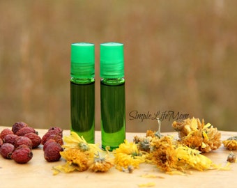 ESSENTIAL OIL BLEND- Organic perfume, all natural essential oil aromatherapy, calming, uplifting oil, organic scent