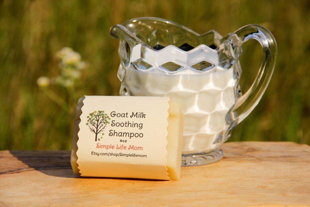 GOAT MILK SHAMPOO Bar All Natural, Handmade, Hand Crafted Soap Bar