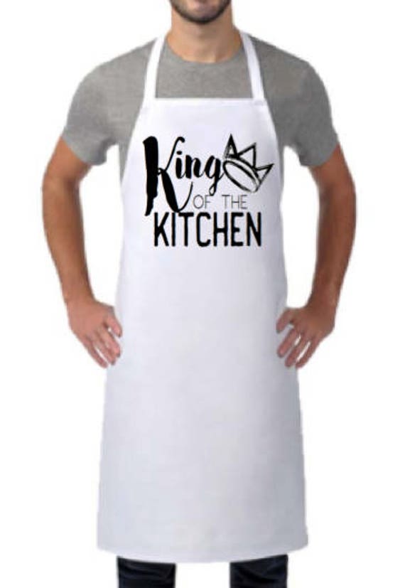 KING of the KITCHEN Signature APRON Personalized Apron Etsy