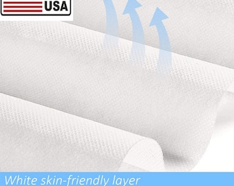 2Yards Meltblown Cloth Non-Woven Fabric Skin-friendly Filters Layer Disposable Polypropylene Fabric Cloth for Homemade Sewing