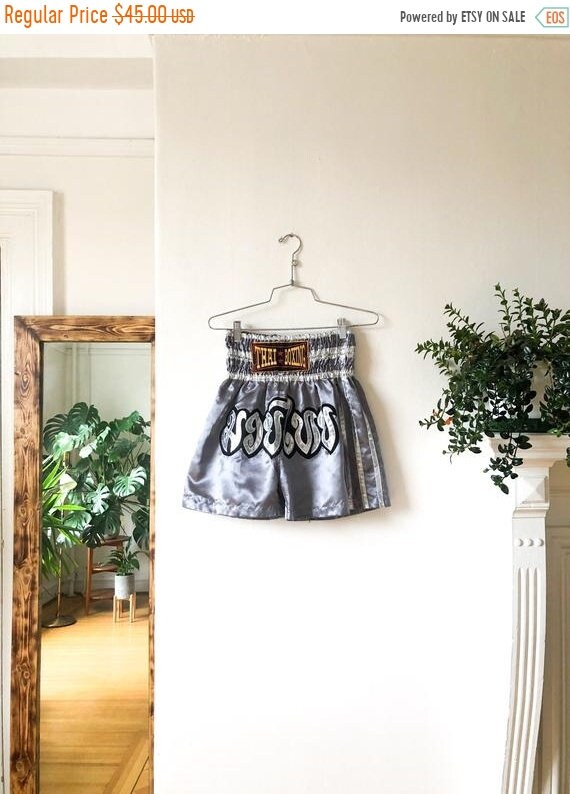 HELLO 2021 SALE Vintage 90s Metallic Silver Thai B