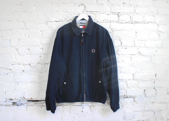 tommy hilfiger bomber jacket vintage