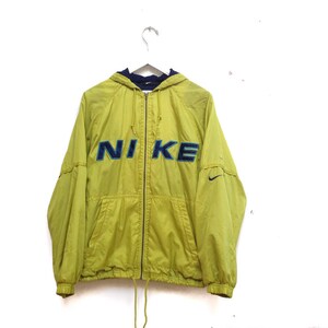 green nike windbreaker