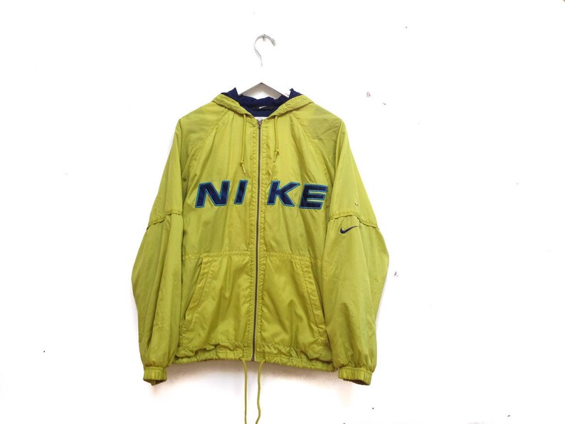 lime green nike jacket