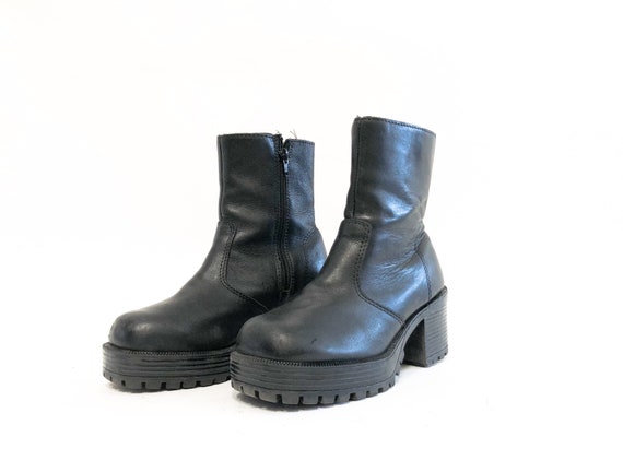 80s platform boots