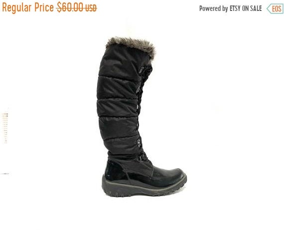 HELLO 2021 SALE Vintage 90s Black Nylon Lined Wint