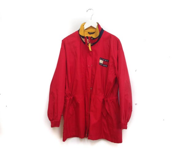 hilfiger rain jacket