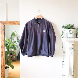 Vintage 90s Kokanee Beer Graphic Print Embroidered Windbreaker Light Jacket S