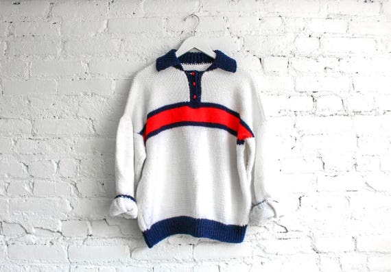 tommy hilfiger collared sweater