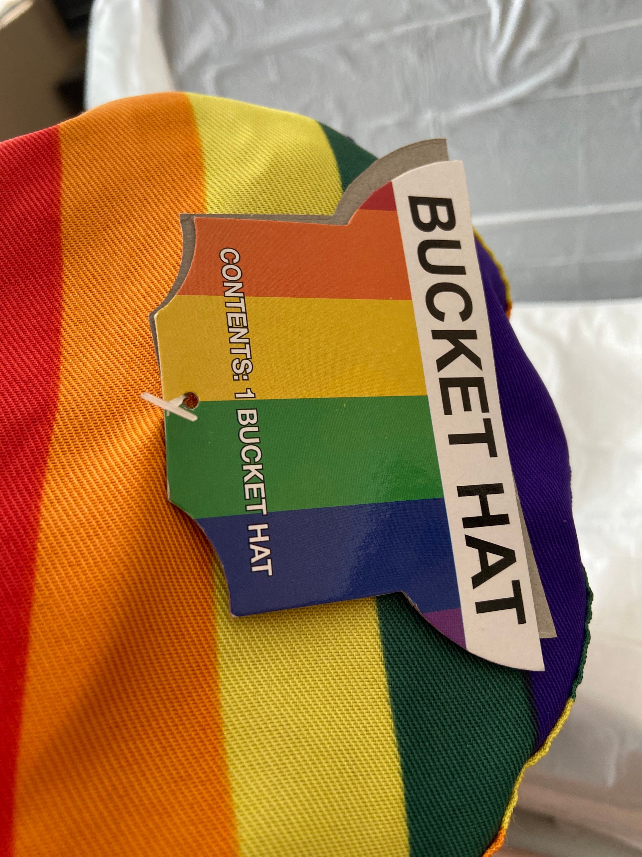 LQBTQ Rainbow Gay PRIDE Bucket Hat Cap MyGayEtsyStore Etsy