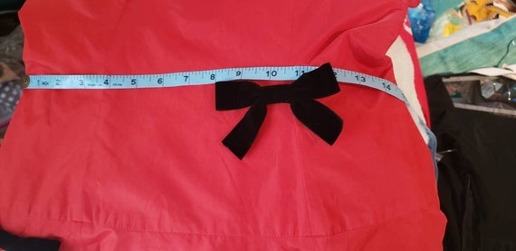 Adorable unique vintage 50s Holiday dress - image 7