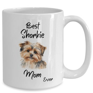 Shorkie Mom Coffee Mug: Dog Lover Gift