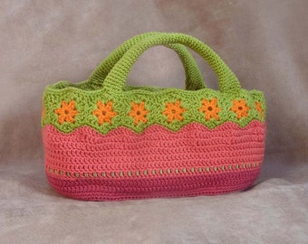 Crochet basket pattern