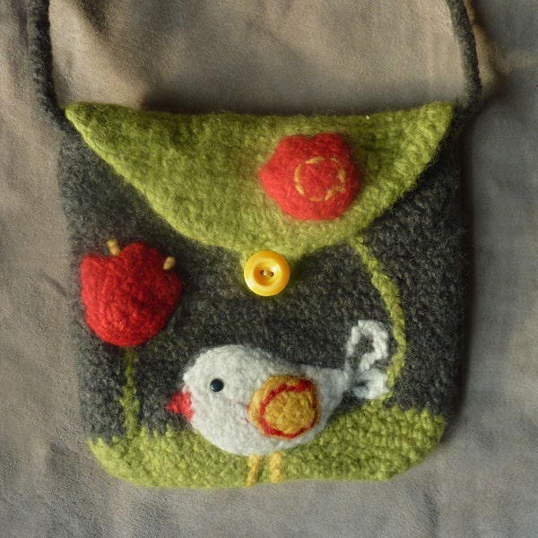 felted crochet purse pattern