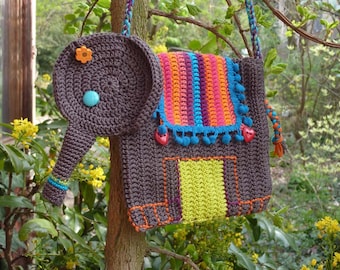 Elephant purse crochet pattern