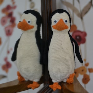 crochet penguin of Madagascar pattern