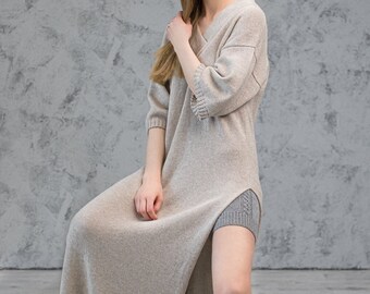 merino tunic dress