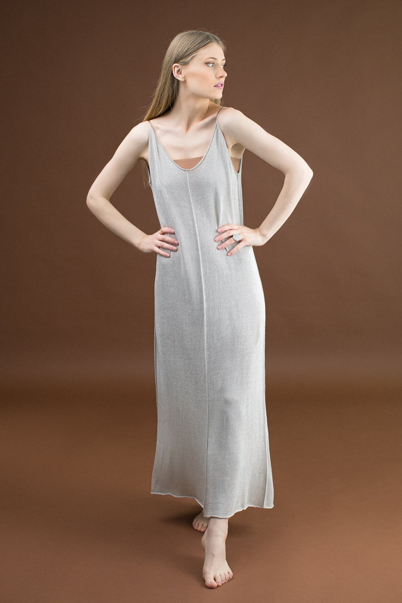 plus size silk slip