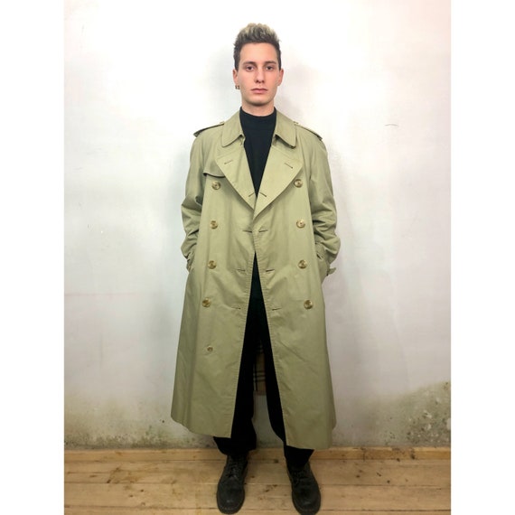 BURBERRY gabardine trench