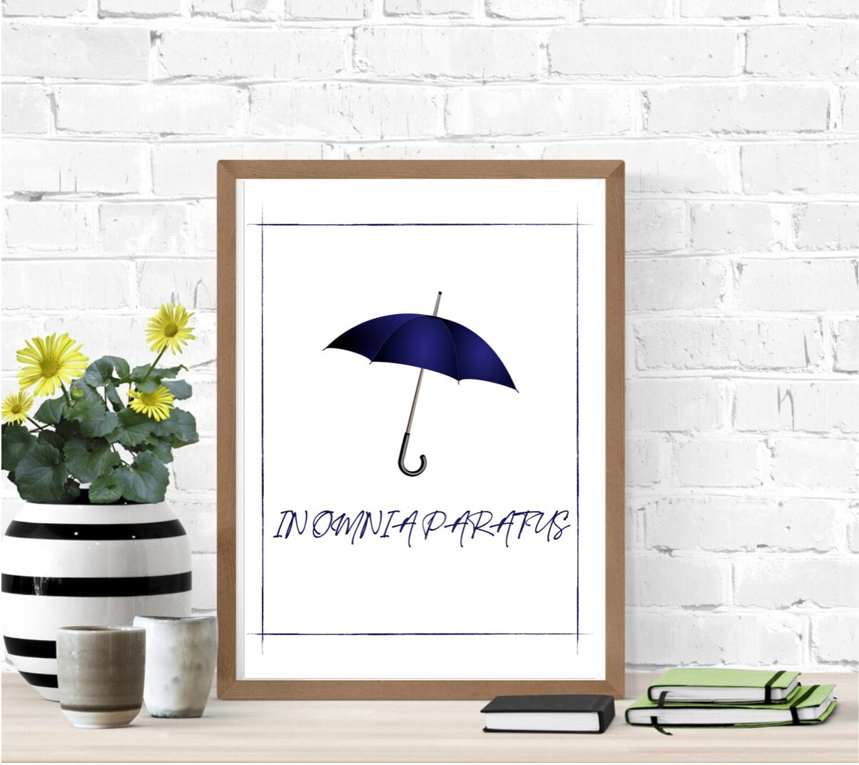 Gilmore Girls In Omnia Paratus Printable Quote Typography Etsy