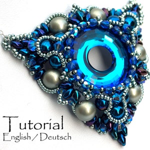 Beading Pattern - Beading Tutorial - Anleitung Anhänger "Rising Star"