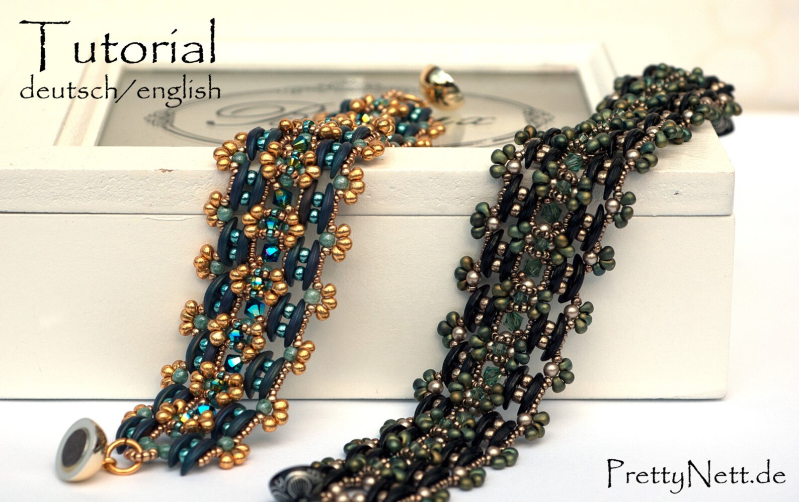 Beading Pattern Beading Tutorial Bracelet hillside Etsy