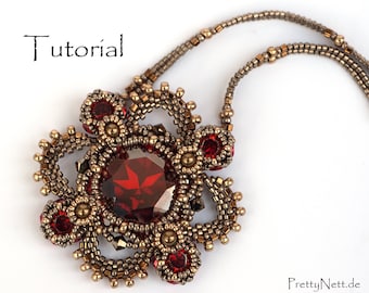 Patron perlage - Tutoriel - Pendentif "Royal Clover"