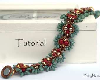 Beading Pattern - Beading Tutorial bracelet Inka Owl