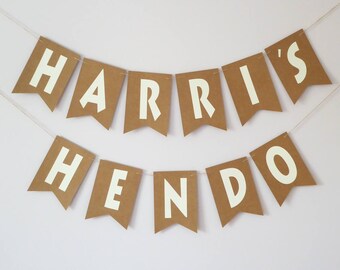 Hen do party bunting personalised, Hen night party decoration, Bride to be, Bachelorette party