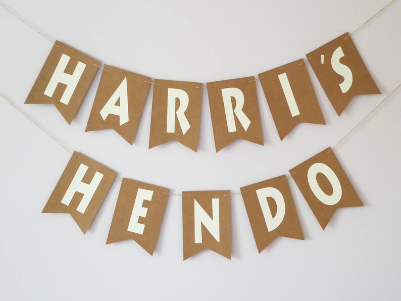 Hen Do Party Bunting Personalised Hen Night Party Decoration Etsy