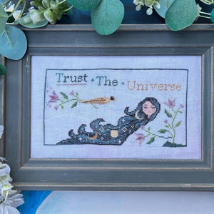 Trust The Universe - PDF, spiritual, motivational pattern, magic, stars, instant