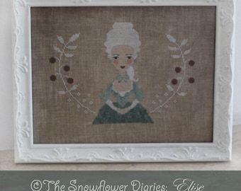 ELISE cross stitch pattern