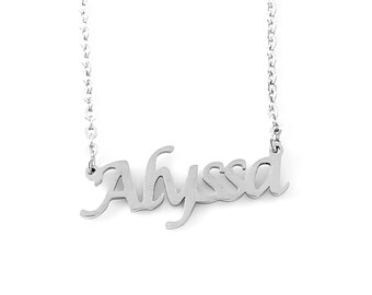 Chapado en Oro 18ct-Navidad-regalos De Alta Calidad Collar de nombre /"Sophia/"