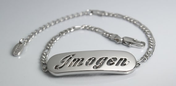 Imogen Name Necklace and Bracelet Gift Set Gold Plated Christmas Gifts