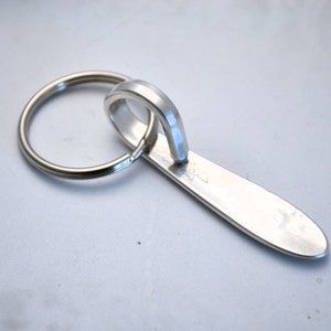 Spoon Key Chain Stamped Spoon Key Ring Vintage Spoon Handle Keychain ...