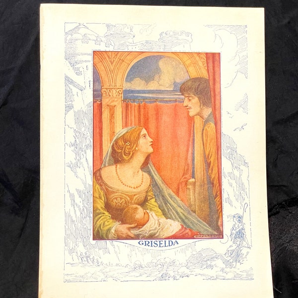 Chaucers Canterbury Tales GRISELDA by W Heath Robinson 1927 Lithograph Lord Walter
