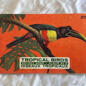 Brooke Bond Canada, Tropical Birds Tea Card Álbum #6 1963