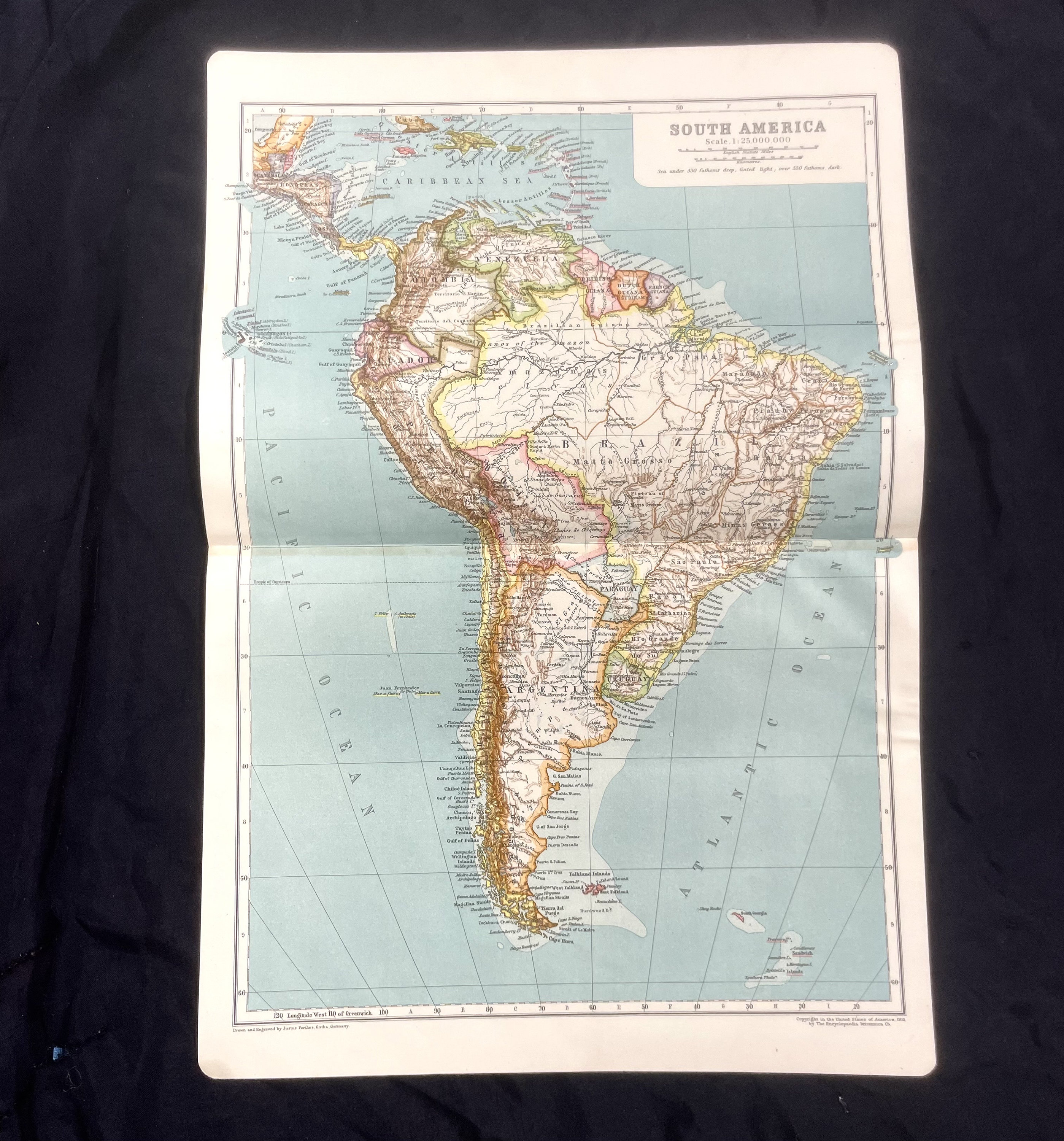 1910 world maps - Etsy 日本