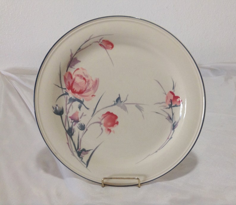 Sangostone ROSE FLAIR Sango Dinner plates PINK Flower