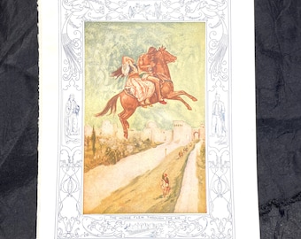 Das verzauberte Pferd von Walter Paget 1927 Märchen aus 1001 Nacht