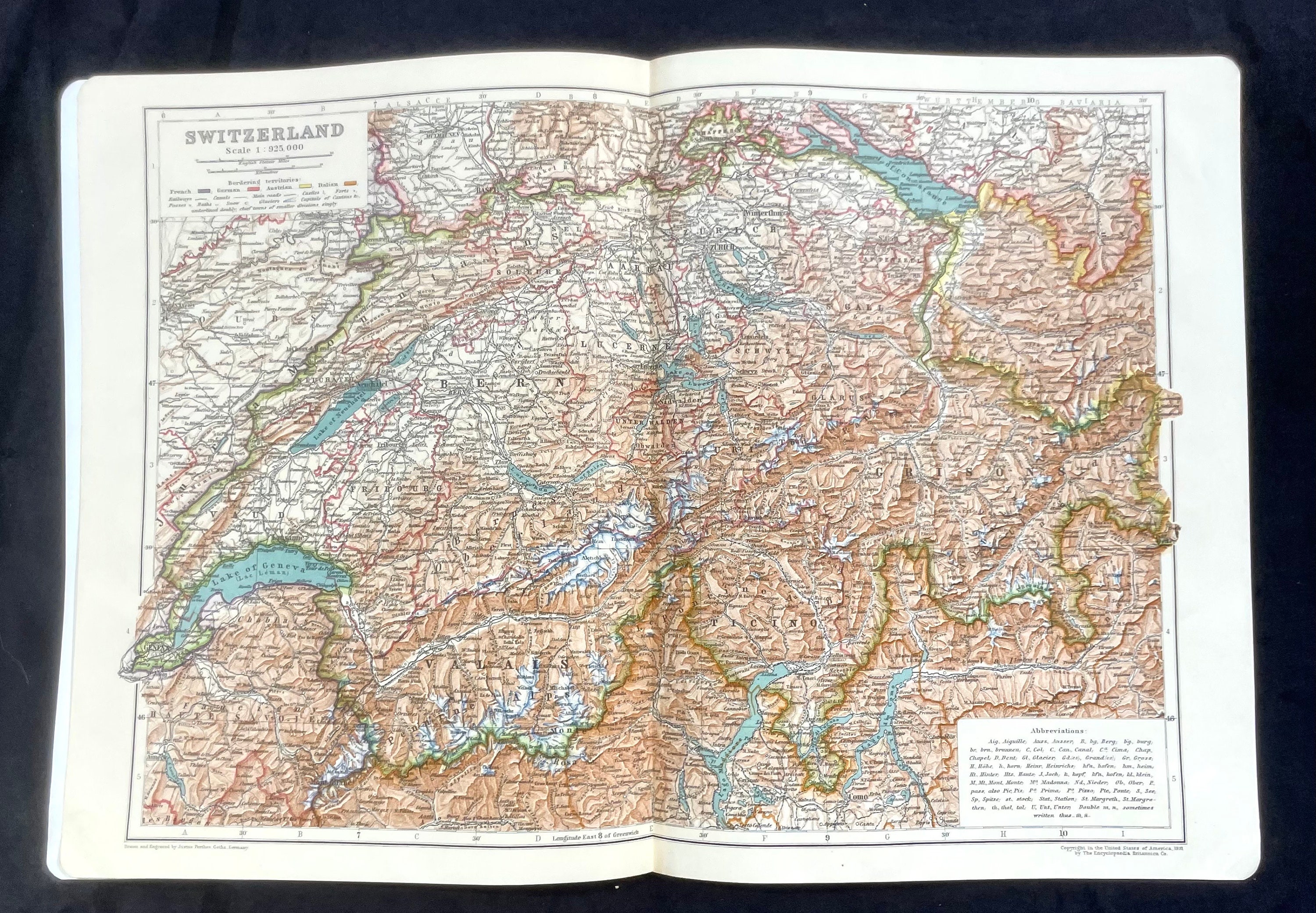 1910 world maps - Etsy 日本