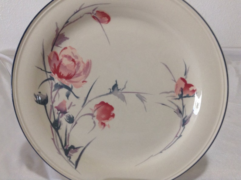 Sangostone ROSE FLAIR Sango Dinner plates PINK Flower