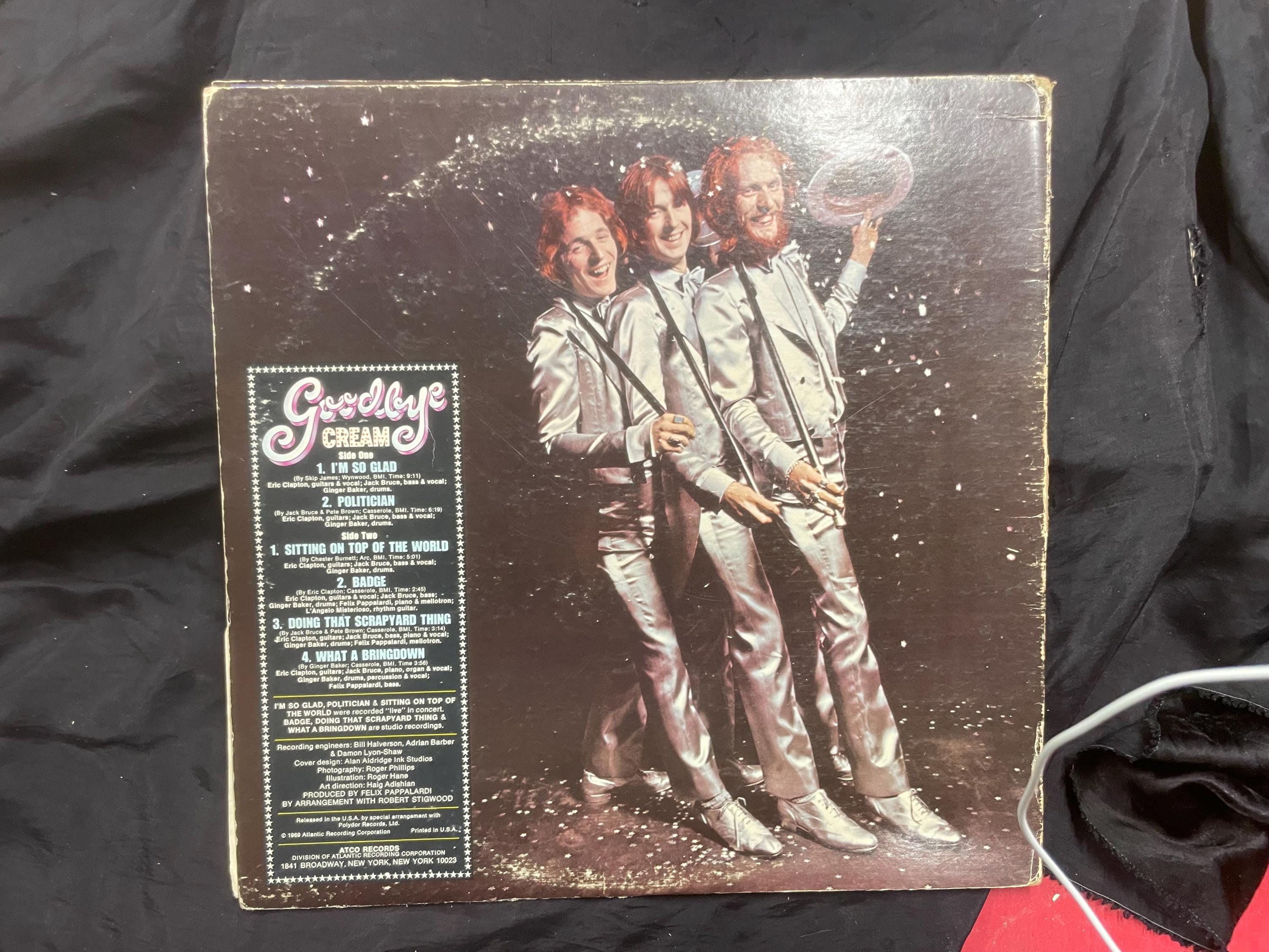 Cream - Goodbye - Vinyl Record Lp SD 7001 Album - Etsy