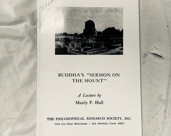 El Sermón de la Montaña de Buda - Manly P. Hall 1957