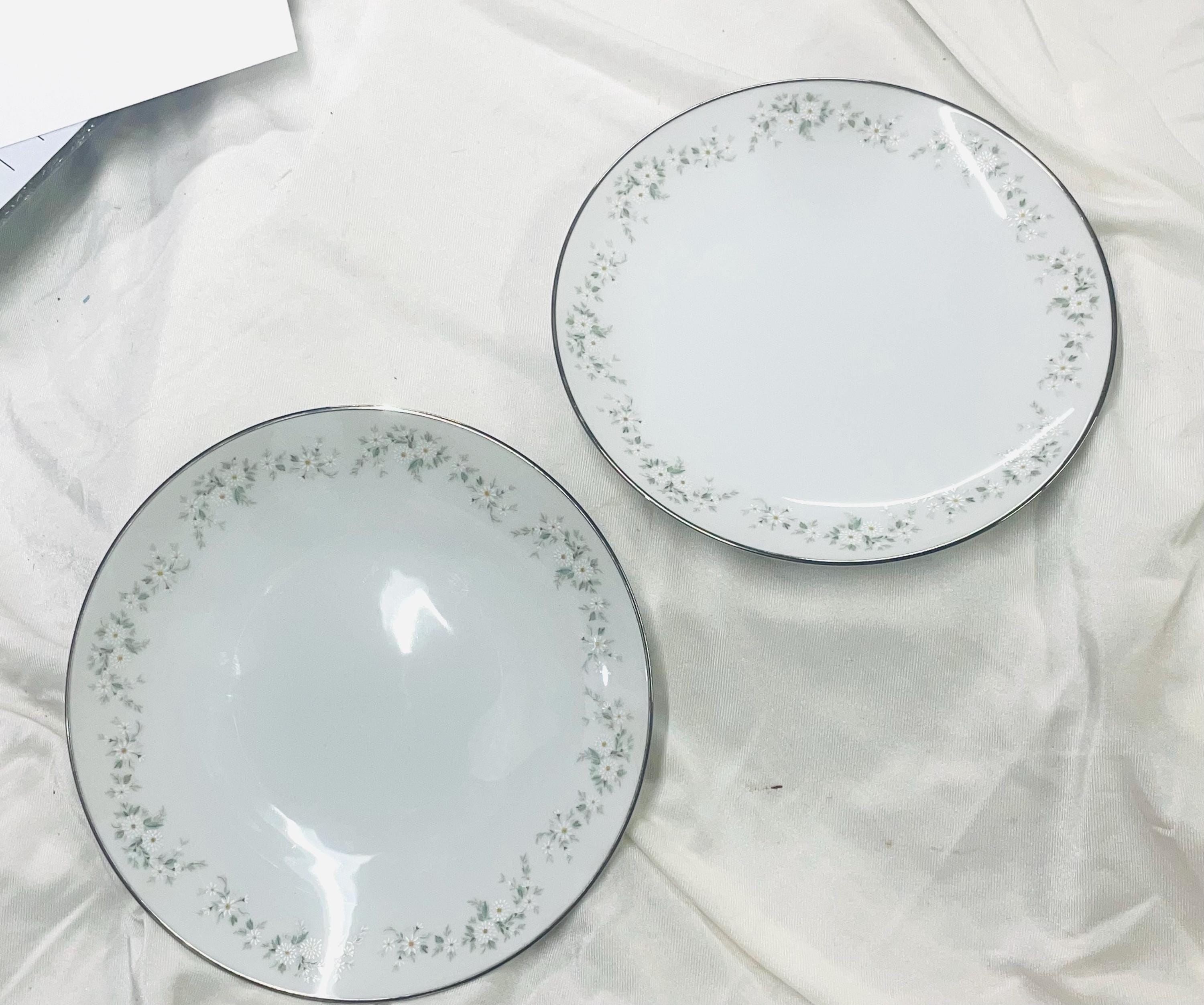 Annabelle by Noritake 6856 2 Salad Plates Fine China Japan - Etsy