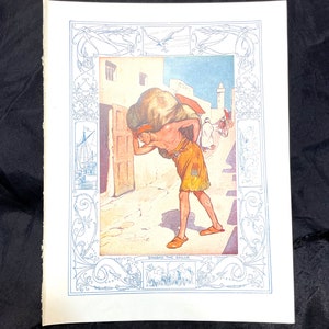Tales of Arabian Nights  Sindbad the Sailor 1927 Art Print